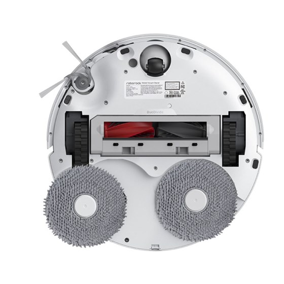 Roborock Qrevo Curv robotski usisavač sa samopražnjenom stanicom, bijela