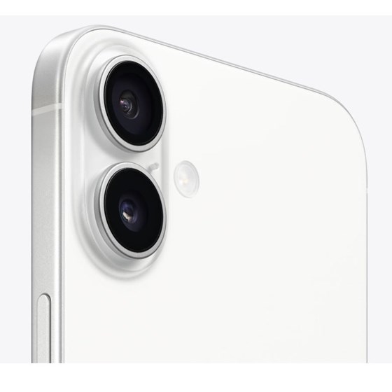 Apple iPhone 16 Plus, 6.7", 8GB/128GB, iOS 18, White, mxvv3sx/a