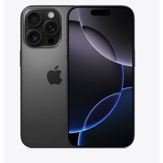 Apple iPhone 16 Pro, 6.3", 8GB/512GB, iOS 18, Black Titanium, mynm3sx/a