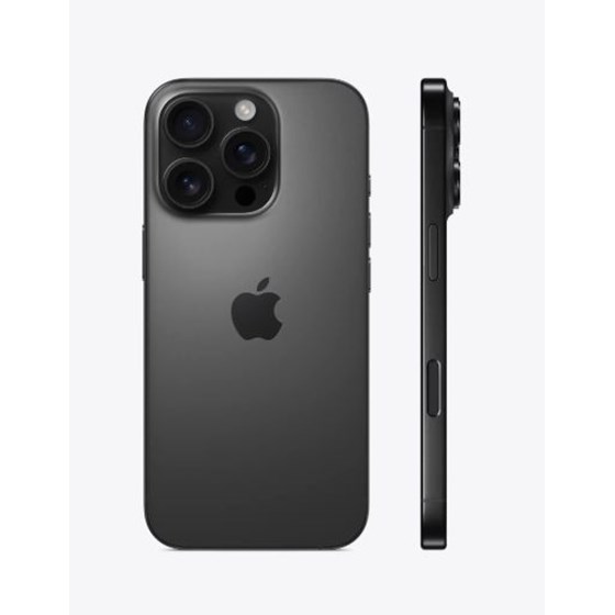 Apple iPhone 16 Pro, 6.3", 8GB/512GB, iOS 18, Black Titanium, mynm3sx/a