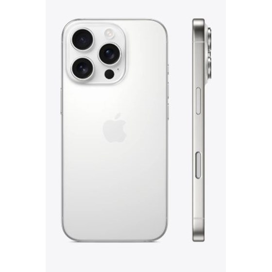 Apple iPhone 16 Pro, 6.3", 8GB/512GB, iOS 18, White Titanium, mynm3sx/a
