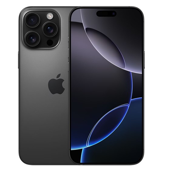 Apple iPhone 16 Pro Max, 6.9", 8GB/1TB, iOS 18,Black Titanium, myx43sx/a