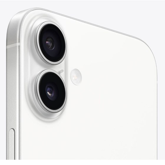 Apple iPhone 16 Plus, 6.7", 8GB/256GB, iOS 18, White, P/N: mxwv3sx/a