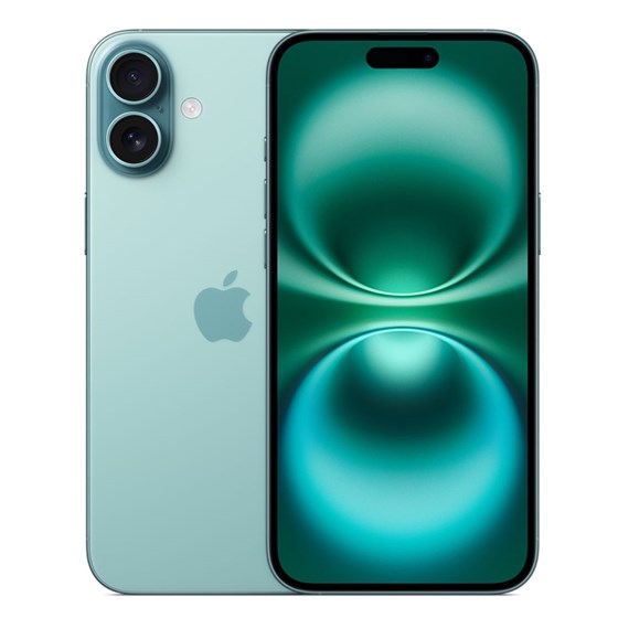 Apple iPhone 16 Plus, 6.7", 8GB/256GB, iOS 18, Teal, P/N: mxy53sx/a