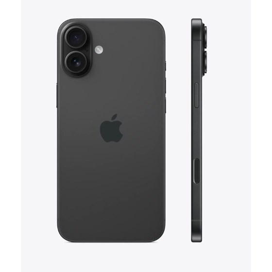 Apple iPhone 16 Plus, 6.7", 8GB/256GB, iOS 18, Black, P/N: mxwn3sx/a