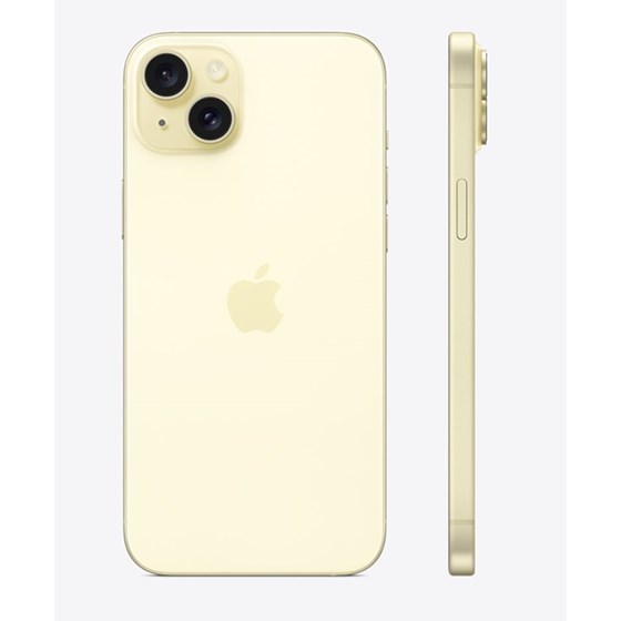 Apple iPhone 15 Plus, 6.7", 6GB/128GB, iOS 17, Yellow, mu123sx/a