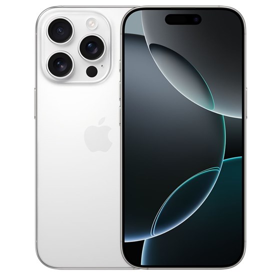 Apple iPhone 16 Pro, 6.3", 8GB/1TB, iOS 18, White Titanium, mynt3sx/a