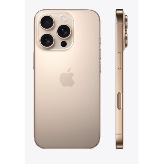Apple iPhone 16 Pro, 6.3", 8GB/1TB, iOS 18, Desert Titanium, mynw3sx/a