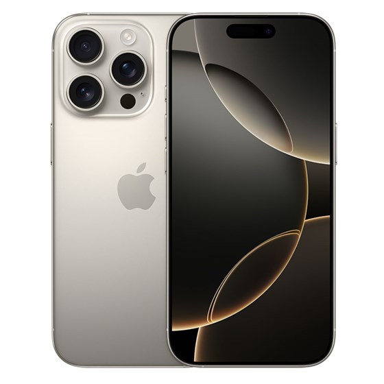 Apple iPhone 16 Pro, 6.3", 8GB/1TB, iOS 18, Natural Titanium, mynx3sx/a