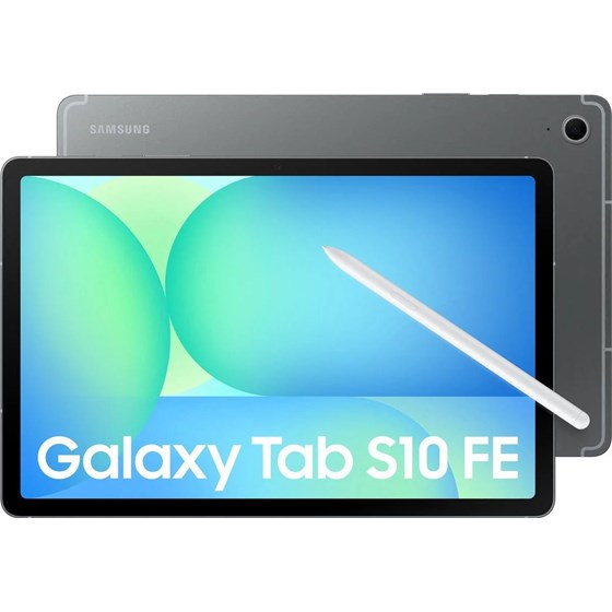 Tablet, Samsung Galaxy Tab S10 FE OC, 10.9", 8GB/128GB, Android 15, 5G, Siva, SM-X526BZAREUE