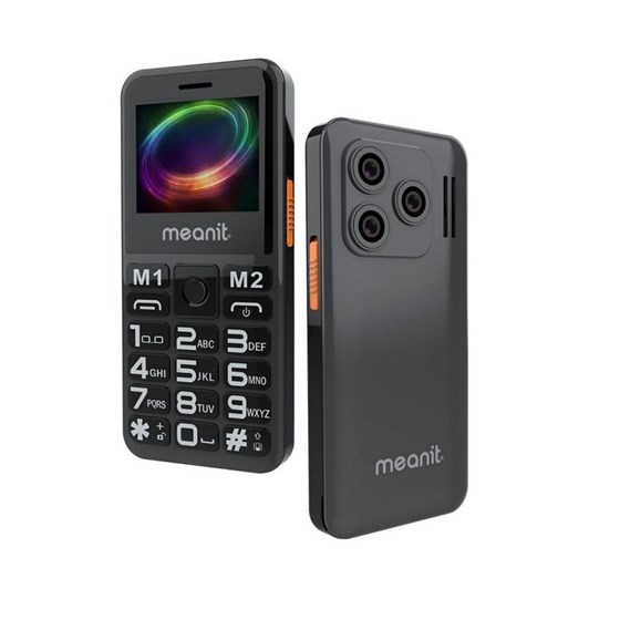 MEANIT F3 MAX MOBILNI TELEFON-CRNI
