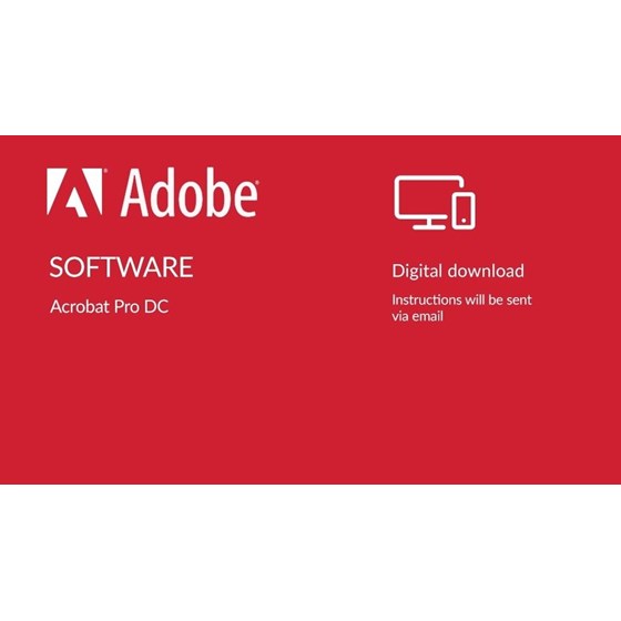 Software Adobe Acrobat Pro DC For Teams Godišnja pretplata