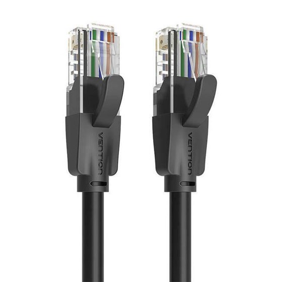 Kabel UTP CAT 6 5m Vention crni, IBEBJ