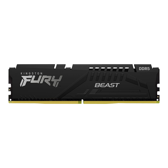 Memorija za PC, 8GB (1x 8GB) DDR5 5600 MT/s, Kingston Fury Beast, CL40, KF556C40BB-8