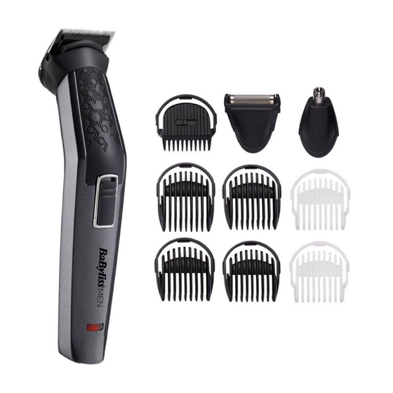 BaByliss trimer MT727E 10u1 bežični