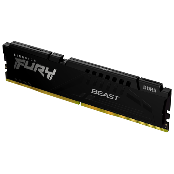 Memorija za PC, 16GB (1x 16GB) DDR5 6000 MT/s, Kingston FURY Beast, CL30, KF560C30BB-16