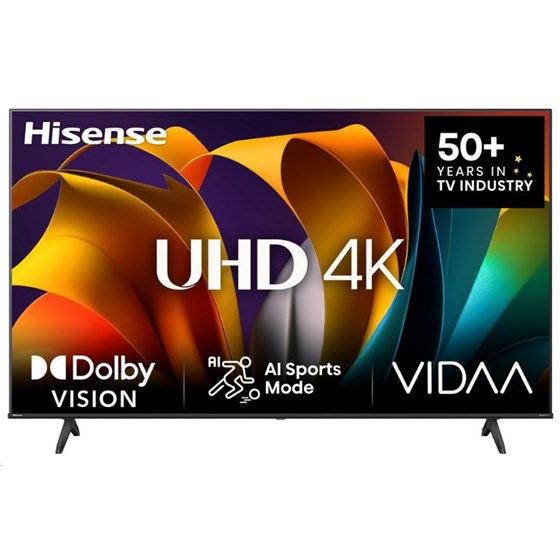 TV Hisense 50A6N, 50" 4K UHD, LED, Smart TV, 50A6N