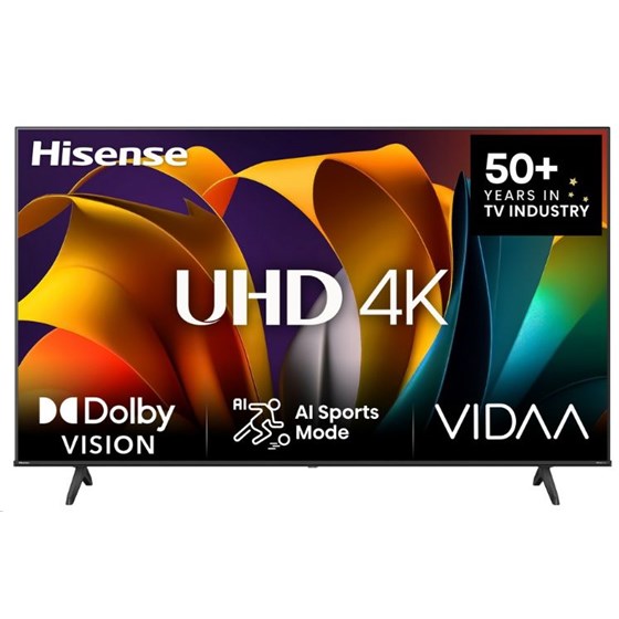 TV Hisense 43A6N, 43" 4K UHD, LED, Smart TV, 43A6N