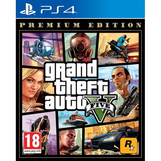 PS4 igra GTA V Premium Edition P/N: PS4X-0601