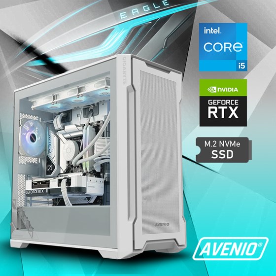 Avenio Eagle Gaming ICE Intel Core i5 12400F 4.40GHz 16GB 1TB SSD W11P nVidia GeForce RTX 4060 8GB GDDR6 P/N: 02243016
