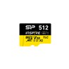 Memorija SD Micro Card, 512GB Silicon Power, A2 V30 UHS-I Inspire + adapter SD, SP512GBSTXLA2V1NSP