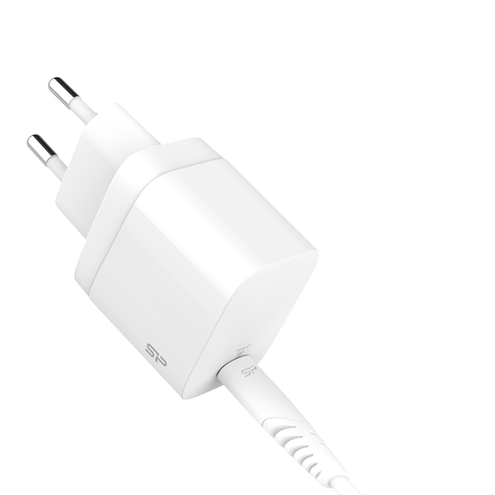 Univerzalni punjač Silicon Power Boost Charger QM10 Combo 18W +  USB-C na Lightning kabel bijeli, SP18WASYQM10L0CW