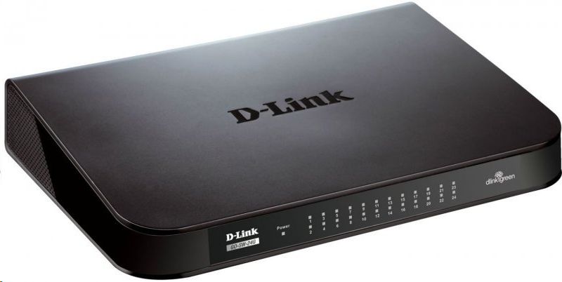 D-Link GO-SW-24G/E, 24-Port Gigabit Easy Desktop Switch