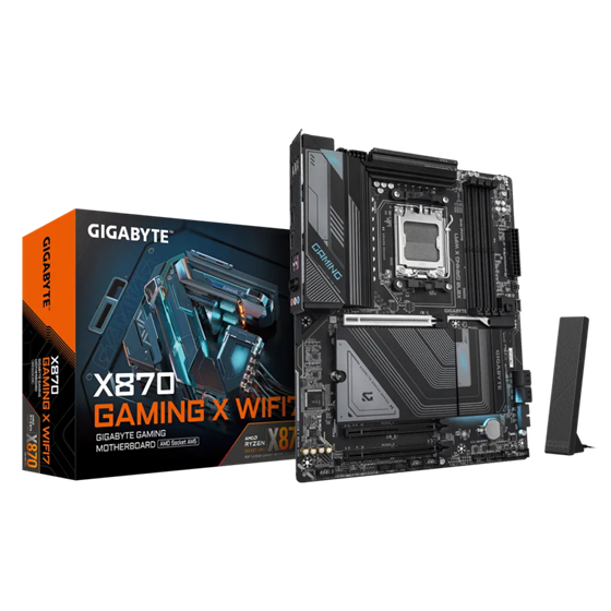 Matična ploča Gigabyte X870 GAMING WIFI7, AMD X870, Socket AM5, ATX, DDR5