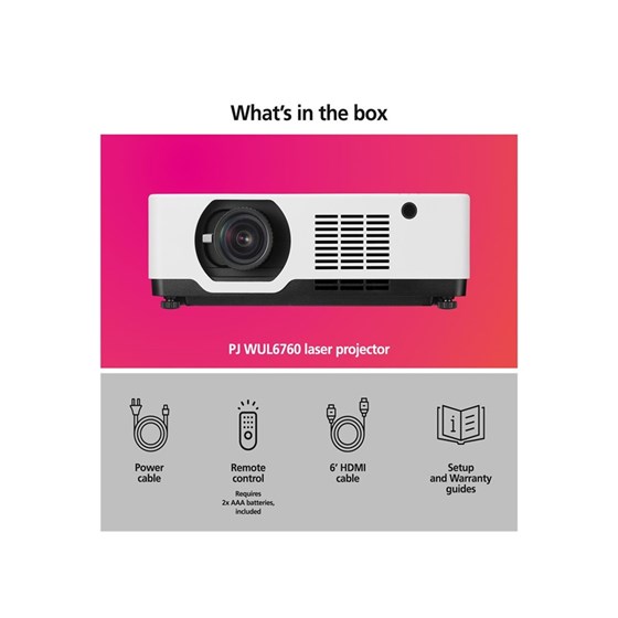 RICOH PJ WUL6760 Kompaktni 3LCD Laserski Projektor, 432672