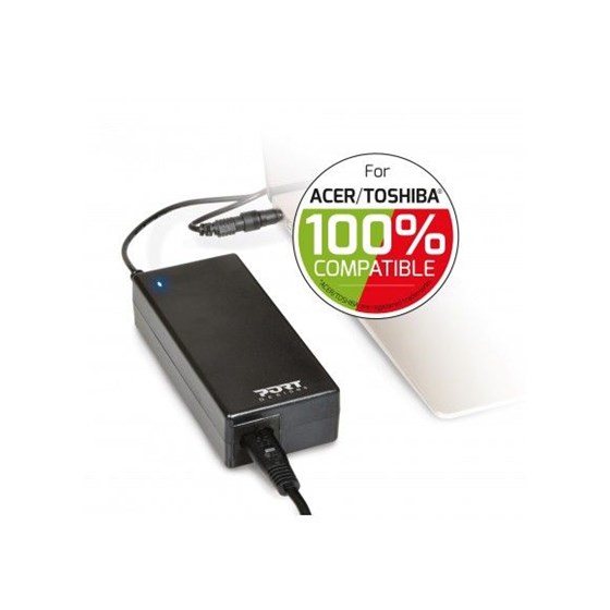Punjač za prijenosnike Port za Acer i Toshiba P/N: port-900007acto