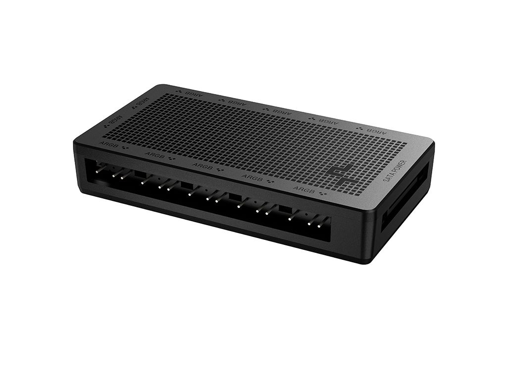 Kontroler DeepCool SC700 ARGB, 12 portni, magnetni, R-SC700-BKNSNN-G
