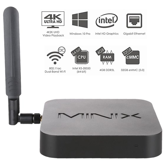 Media player Minix NEO Z83-4 PRO W10P P/N: 40307