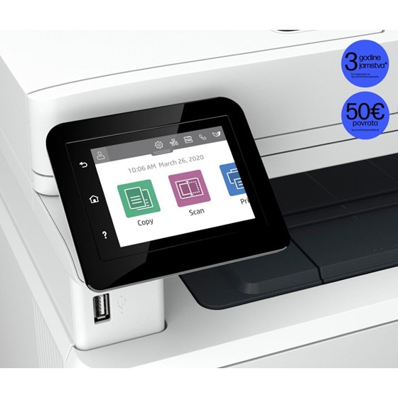 Multifunkcijski uređaj, HP LaserJet Pro 4102fdw: 40str/min, USB 2.0, WIFI, LAN, 2Z624F 