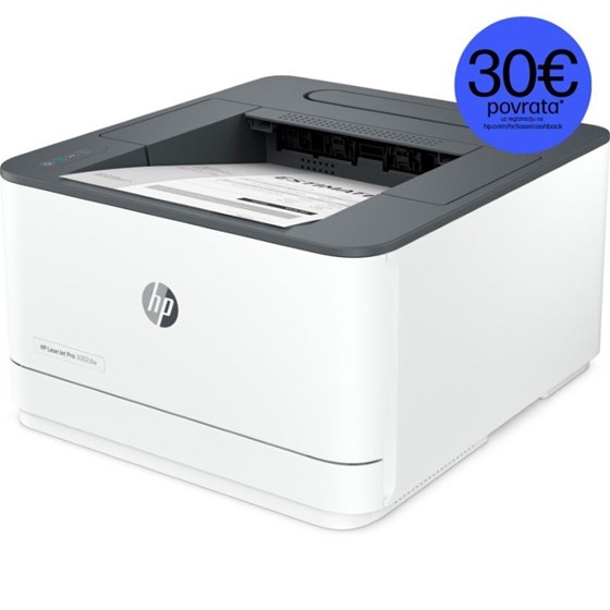 Pisač, HP LaserJet Pro 3002dw 1200x1200dpi, brzina: 33str/min, USB 2.0 LAN Wi-Fi, 3G652F