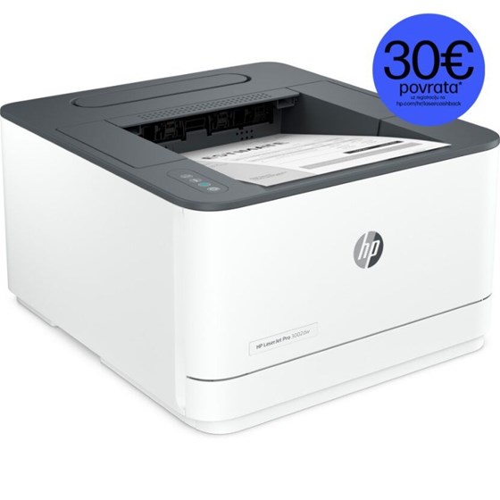 Pisač, HP LaserJet Pro 3002dw 1200x1200dpi, brzina: 33str/min, USB 2.0 LAN Wi-Fi, 3G652F