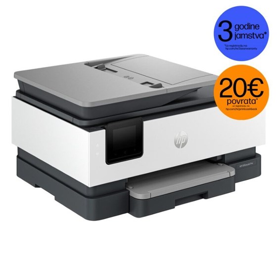 Multifunkcijski uređaj, HP OfficeJet Pro 8122e Instant Ink, 4800x1200dpi, brzina: 20str/min, USB 2.0 LAN Wi-Fi, Instant Ink, 405U3B
