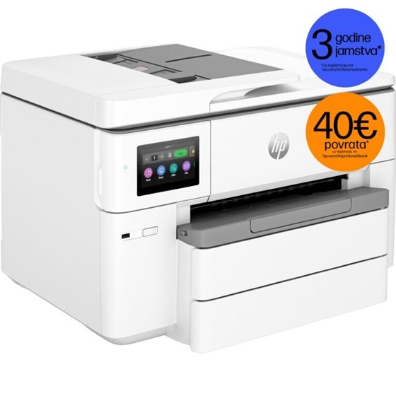 Multifunkcijski uređaj, HP OfficeJet Pro 9730e Wide Format Instant Ink, 4800x1200dpi, brzina: 22str/min, USB 2.0 LAN Wi-Fi, A3, Instant Ink, 537P6B