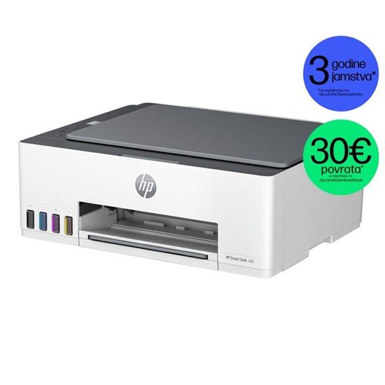 Multifunkcijski uređaj, HP Smart Tank 580 ITS Wireless, 4800x1200dpi, brzina: 11str/min, USB 2.0 Wi-Fi, 1F3Y2A