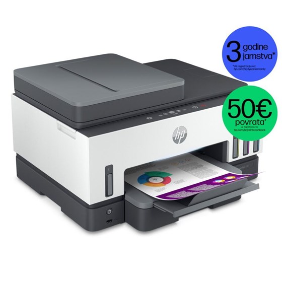 Multifunkcijski uređaj, HP Smart Tank 790 ITS Wireless, 4800x1200dpi, brzina: 15str/min, USB 2.0 Wi-Fi, 4WF66A