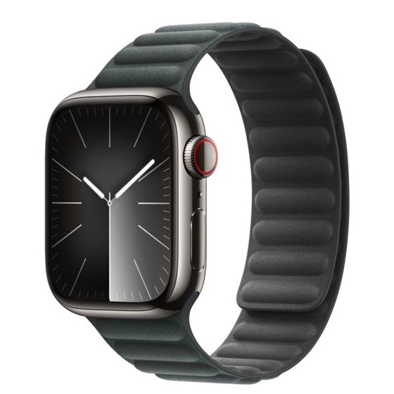 Apple Watch 41mm Band: Evergreen Magnetic Link - S/M, mtj53zm/a