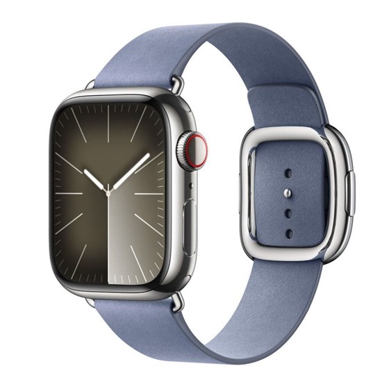 Apple Watch 41mm Band: Lavender Blue Modern Buckle - Medium, muhc3zm/a