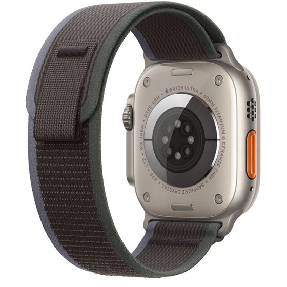 Apple Watch 49mm Band: Blue/Black Trail Loop - S/M, mt613zm/a