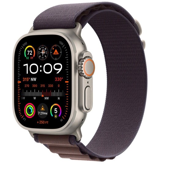 Apple Watch 49mm Band: Indigo Alpine Loop - Medium, mt5q3zm/a