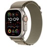 Apple Watch 49mm Band: Olive Alpine Loop - Small, mt5t3zm/a