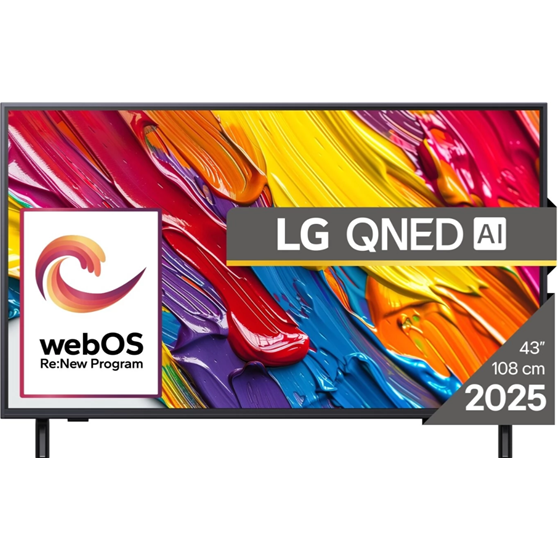 TV LG 43QNED82A3B 43" 4K UHD, LED Smart TV, 43QNED82A3B