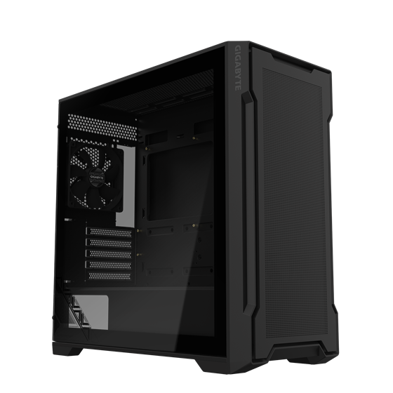 Kućište Gigabyte C102 GLASS, mATX, Bez napajanja, Kaljeno staklo, Crno