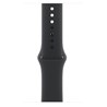 Apple Watch S10 GPS 46mm Jet Black Alu Case with Black Sport Band - S/M