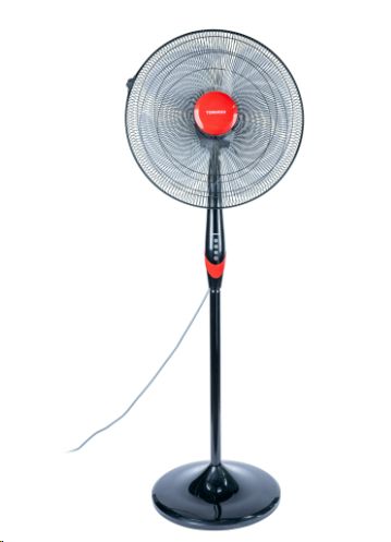 Tornado Ventilator samostojeći 18" Crni