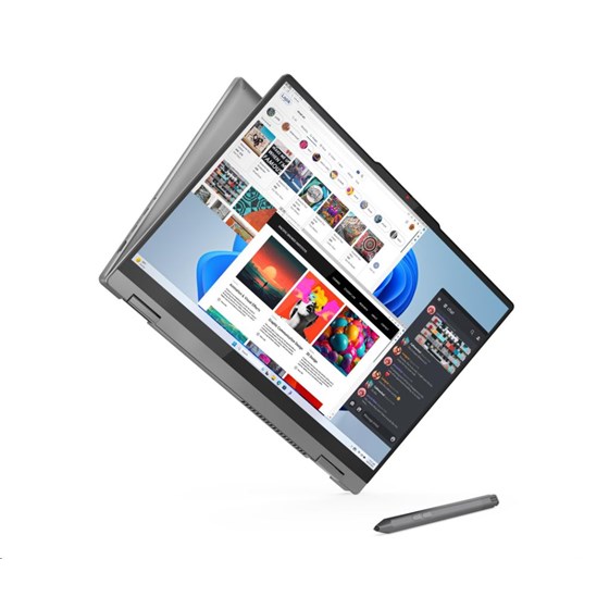 Lenovo IdeaPad 5 2u1, 83DS0059SC, 16" WUXGA TouchScreen, AMD Ryzen 5 8645HS, 16GB, 1TB SSD, FreeDOS, AMD Radeon 760M Graphics