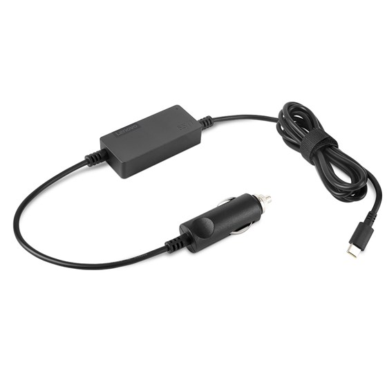 Auto punjač za laptope Lenovo DC 65W USB-C Travel Adapter P/N: 40AK0065WW 